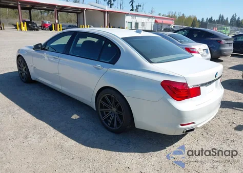 2009 BMW 750Li from USA, damaged, VIN WBAKB83549CY59299